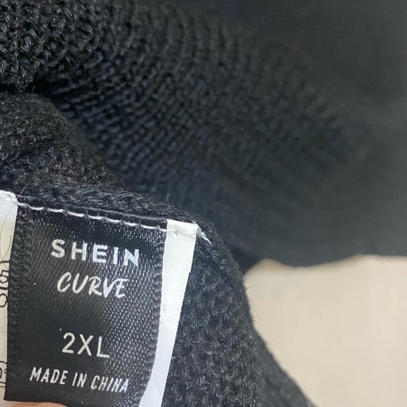 ☀️ Embroidery Teddy Bear Pattern Sweater Vest - SHEIN - Size 2XL - Picture 6 of 6